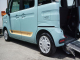 スペーシア X ウィズ 車いす移動車 リアシート付 走行11675キロ禁煙車電動ウィンチ