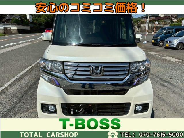 N-BOXカスタム G Lパッケージ ☆ナビ☆片側電動スライドドア☆