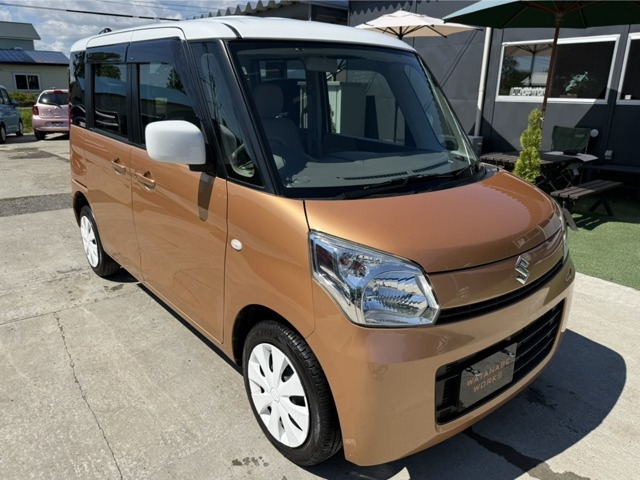 スペーシア X 4WD スマートキー 片側Pスライド Bカメラ