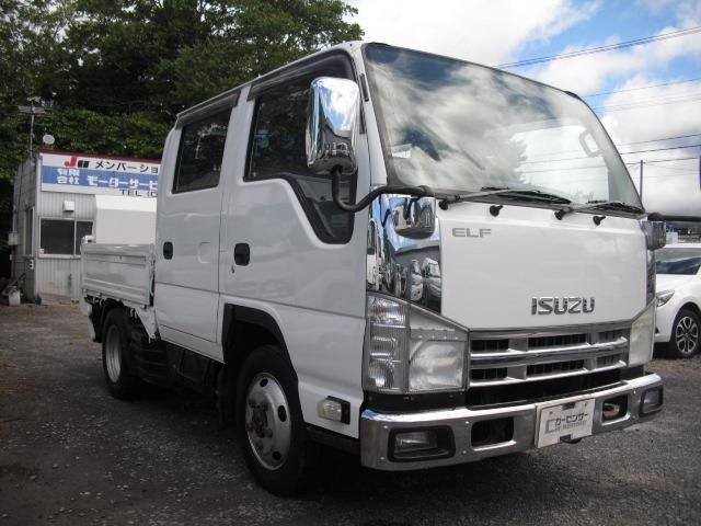 エルフ  3.0D Wキャブ パワーゲート 4WD 1.4t積 リアWタイヤ