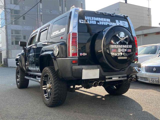 ハマー H3 左ハンドル カスタム車 ETC ナビ の中古車詳細 (42,000km