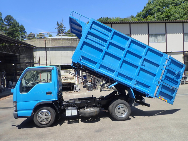 いすゞ エルフ ダンプ 2t 深ダンプ 土砂禁 新明和 観音扉 の中古車詳細