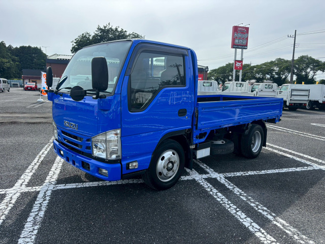 エルフ 3t積・平ボディ・全低床・AT車