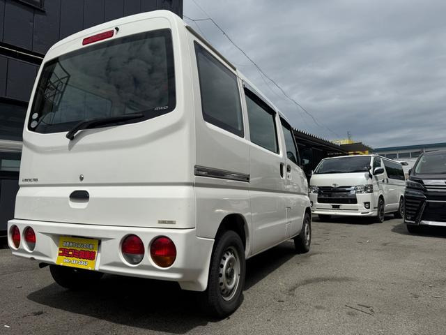 三菱 ミニキャブバン CD 4WD フラットシート 両側スライドドア の中古