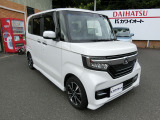 N-BOXカスタム G L ホンダセンシング 社外ナビ・Rカメラ、左側PSD、ETC