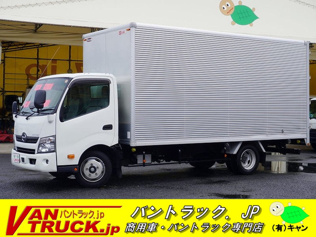 デュトロ 4.0 ワイド 超ロング フルジャストロー ディーゼル アルミバン 2トン ラッ...