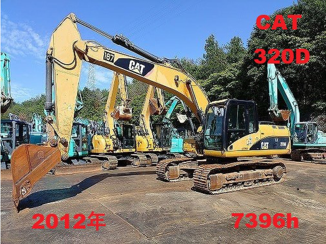 CAT 320D-E★7396h★2012年