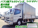 キャンター  アルミウイング 跳ね上げPG K5124