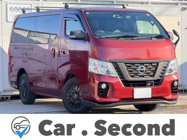 NV350キャラバン 2.0 プレミアムGX ロング 社外ナビ 後席モニター 衝突軽減 電スラ