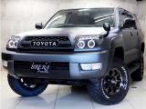 【中古車情報】トヨタ ハイラックスサーフ 3.4 SSR-X 20thアニバーサリーエディション 4WD ブレラOGカスタム 新品社外AW の中古車詳細（走行距離：10万km、カラー：マットグレーII、販売地域：神奈川県横浜市旭区善部町）