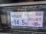 -30度設定 -14度迄確認
