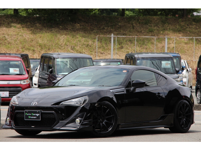 86 2.0 GT TRDエアロ 社外マフラー 車高調
