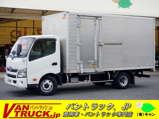 デュトロ 4.0 ワイド ロング 高床 ディーゼル アルミバン 3トン サイドドア Bカメラ