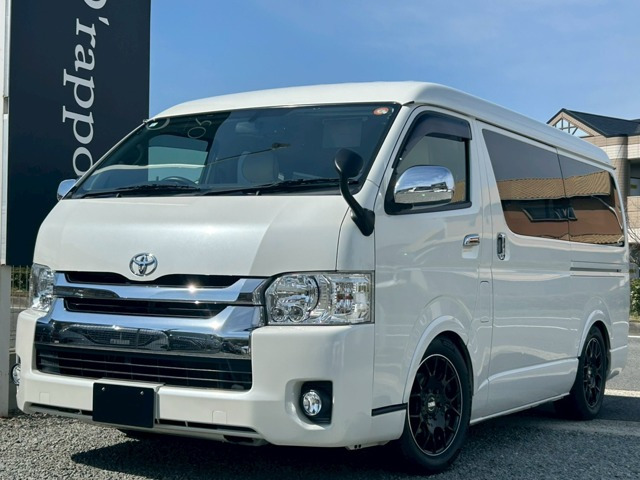 ハイエース  GL ロング ミドルルーフ キャンピング車 フリップダウンM 1オーナー