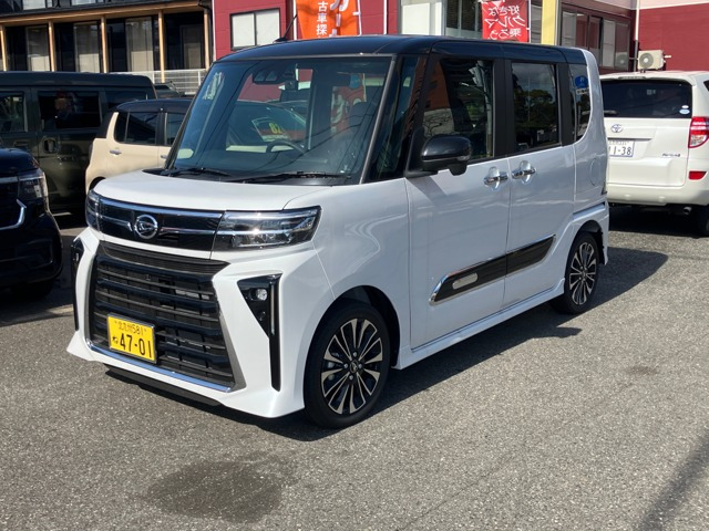 タントカスタム RS 登録済み未使用車 ナビ TV ETC
