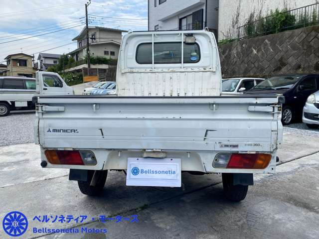 三菱 ミニキャブトラック VX-SE 4WD 副変速機付4WD AC付 5MT 記録簿 の