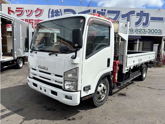 エルフ  ワイド超ロング3段ラジコンクレーン車