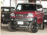 ハスラー ハイブリッド(HYBRID) Xターボ 4WD リフトアップ 外マフラー ホワイトレター