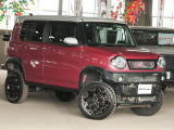 ハスラー ハイブリッド(HYBRID) Xターボ 4WD リフトアップ 外マフラー ホワイトレター