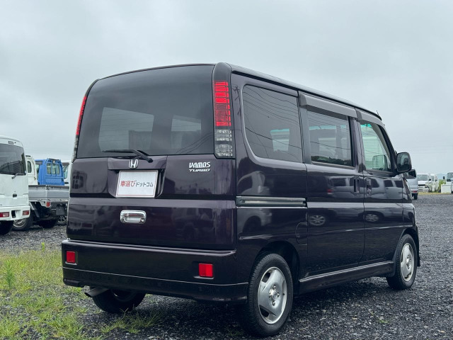 ホンダ バモス ターボ ☆社外ナビ/TV☆ETC☆検2年付き♪♪ の中古車