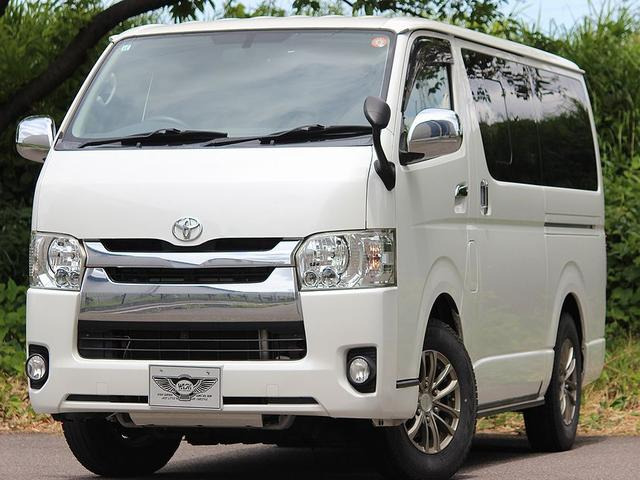 ハイエースバン 3.0 スーパーGL ロング ディーゼル 4WD ディーゼルターボ ベットキッ...