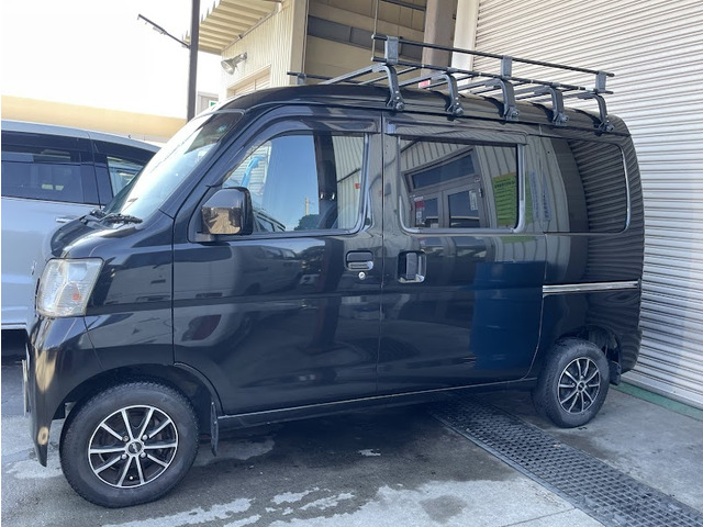 ダイハツ ハイゼットカーゴ クルーズ ハイルーフ 4WD ルーフキャリア付 