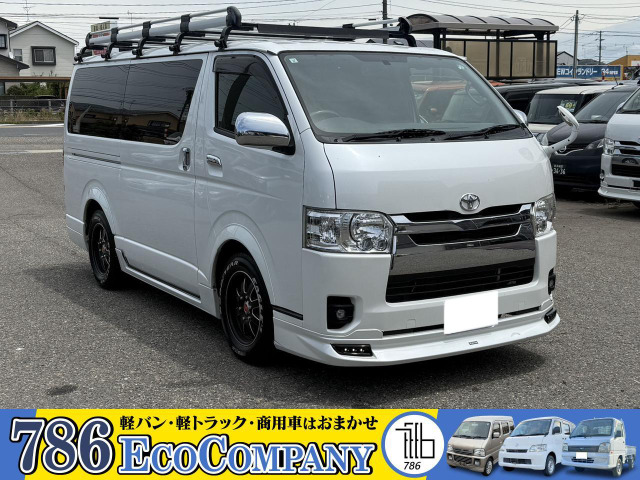 ハイエースバン 3.0 スーパーGL ロング ディーゼル 4WD 車検1年 点検整備付 保証有