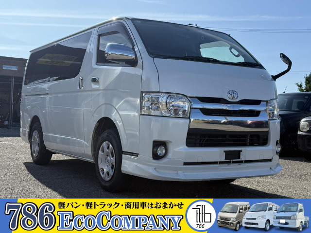 ハイエースバン 3.0 スーパーGL ロング ディーゼル 4WD 車検1年 点検整備付 保証有