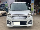 スペーシアカスタム XS ターボ ナビ ETC バックカメラ 両側パワスラ