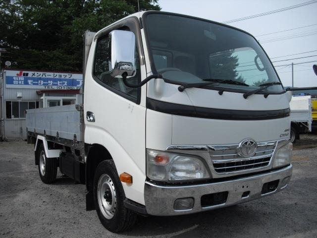 ダイナ  3.0D アルミブロックアオリ 4WD 低床荷台 ステンロッカー リアシングル
