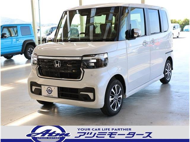 N-BOXカスタム  届出済未使用車・ナビ装着用PKG