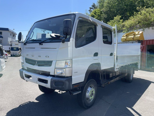 キャンター 3.0 ダブルキャブ ワイド 超ロング 高床 ディーゼル 4WD パワーゲート オ...