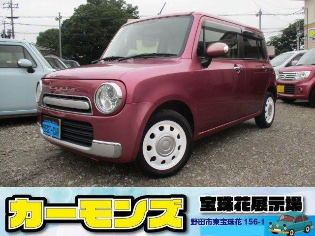 アルトラパンショコラ X 専用シート&革巻きステア ナビTV