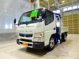お問合せ管理No.E818 H29 キャンター 2t 全低床 標準 タダノ3段クレーン付
