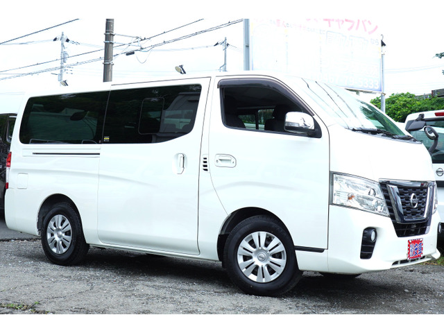 NV350キャラバン 2.0 プレミアムGX ロング 純LEDナビBカメラETC1オ-ナ簿4枚