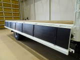 荷台内寸:435&times;210&times;40 三方開 床板アピトン