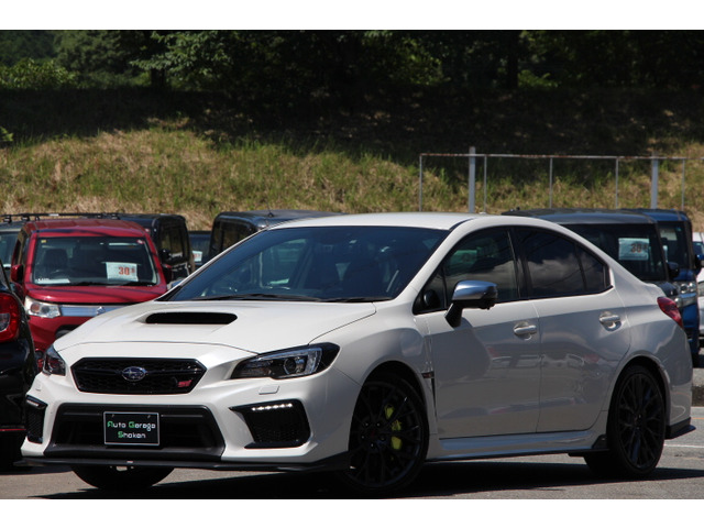 WRXSTI 2.0 タイプS 4WDSTIエアロ STIマフラー 黒革シート