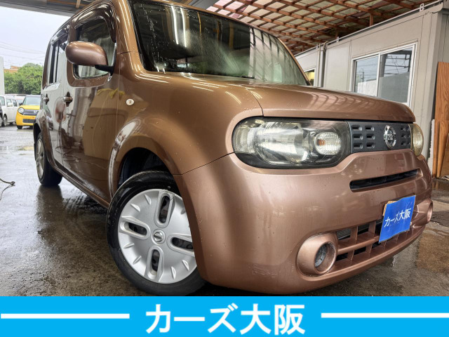 大阪　日産キュウブ 日産 キューブ 1.5 15X F プッシュスタート スマートキー ナビ の中古