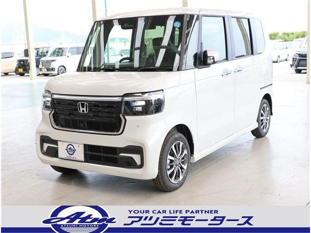 N-BOXカスタム ベースグレード 届出済未使用車・ナビ装着用PKG