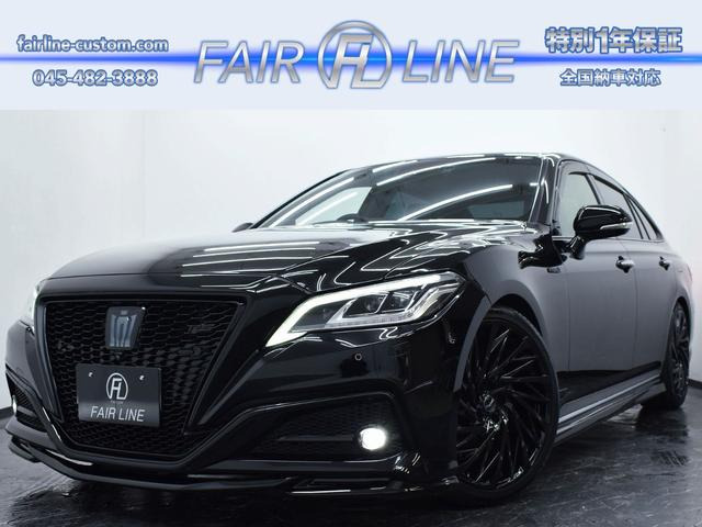 クラウン ハイブリッド 2.5 RS アドバンス 新品TRD仕様フルエアロ デジタルミラー