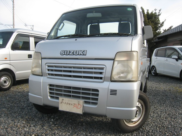 キャリイ KU エアコン パワステ 3方開 5速MT Tチェーン車 エアコン
