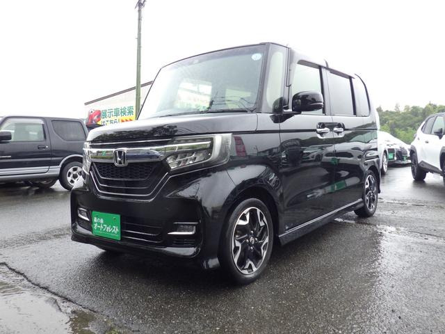 N-BOXカスタム G EX ターボ ホンダセンシング 純正メモリーナビ 地デジフルセグTV