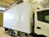 荷台内寸:447&times;200&times;192 トランテックス V017F79 リア観音扉/90度ストッパー付 箱厚み5.5cm 冷凍機 三菱 TDJS35A-L2 &plusmn;30度設定 -17.7度確認 スタンバイ付(コード付)
