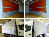 荷台内寸:506&times;210&times;222 トランテックス/W115H09 リア観音扉 左右セイコーラック 落とし込みフック5対 ラッシングレール2段(49cm/120cm) 荷室LED灯3個