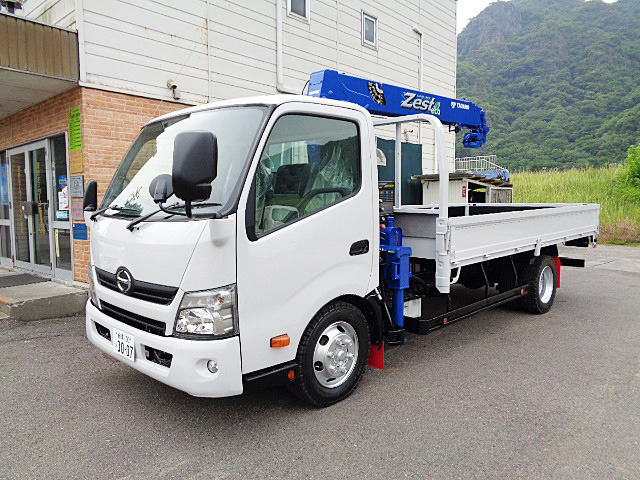 デュトロ クレーン 4段 ユニック車 ワイド超ロング 4ダン