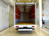 荷台内寸:506&times;210&times;222 トランテックス/W115H09 リア観音扉 左右セイコーラック 落とし込みフック5対 ラッシングレール2段(49cm/120cm) 荷室LED灯3個