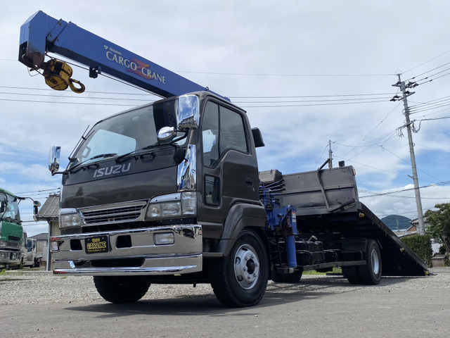 フォワードジャストン 車載車 クレーン付