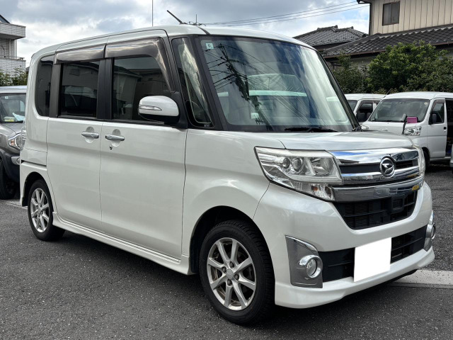 タントカスタムX SA 4WDナビ&フルセグTV・ ETC