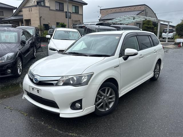 カローラフィールダー 1.5 ハイブリッド G W×B ドライブレコーダー ナビ TV CVT