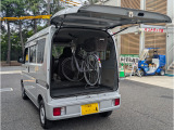 画像は積載イメージです。脚立・自転車は当館備品、非買品です。